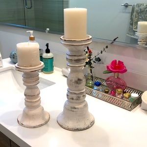 Set of candle holders. Great condition